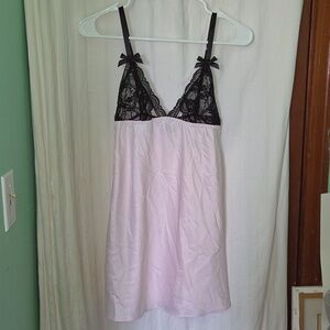 Vintage Y2k Victoria's Secret Floral Lace Night Slip Dress